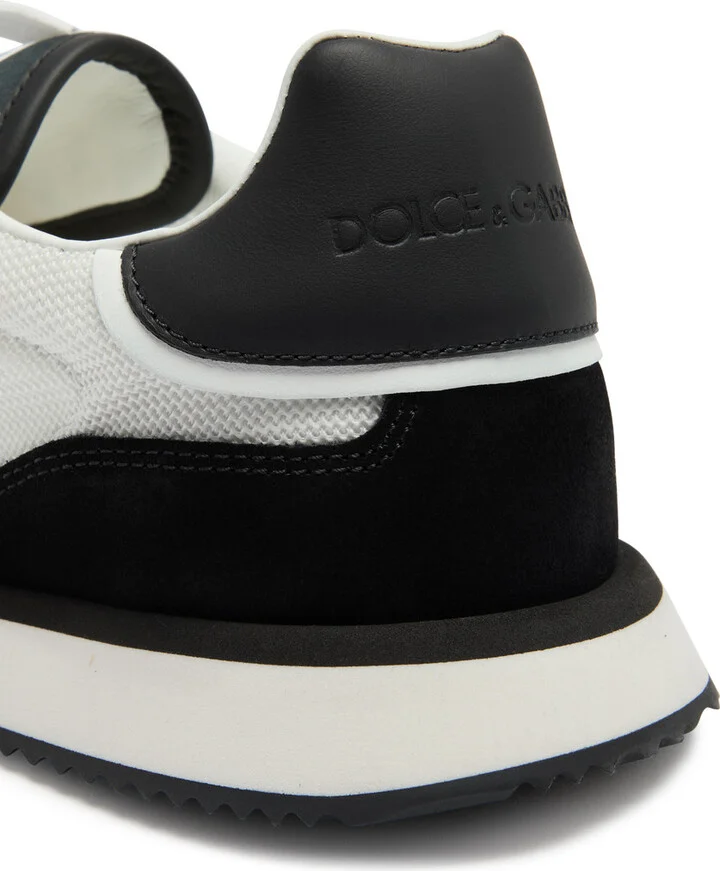 Dolce & Gabbana Runner Panelled Mesh Sneakers - Image 4