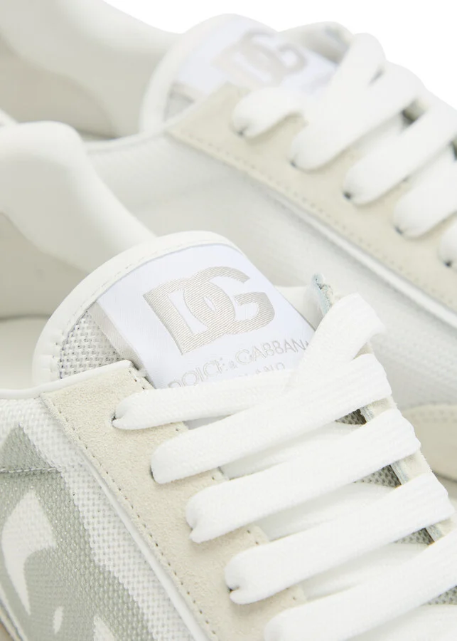 Dolce & Gabbana Runner Panelled Mesh Sneakers - Image 4