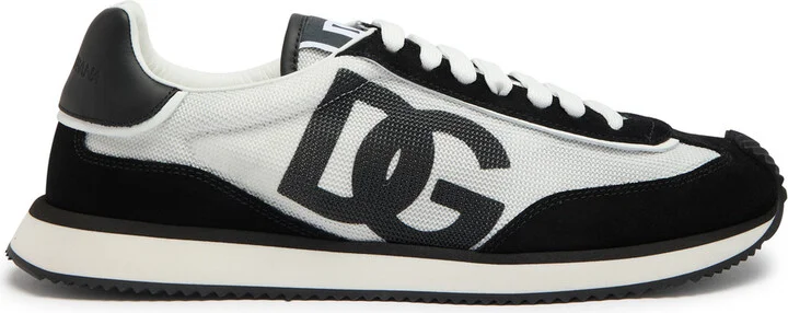 Dolce & Gabbana Runner Panelled Mesh Sneakers