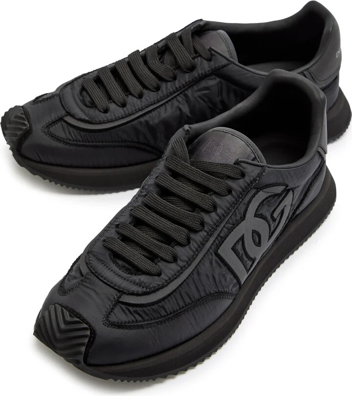 Dolce & Gabbana Runner Panelled Shell Sneakers - Image 3