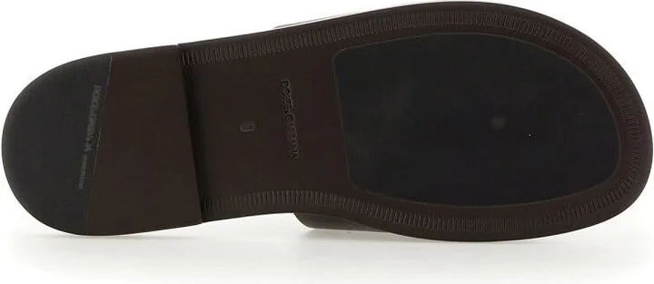 Dolce & Gabbana Sandal With Logo - Image 5