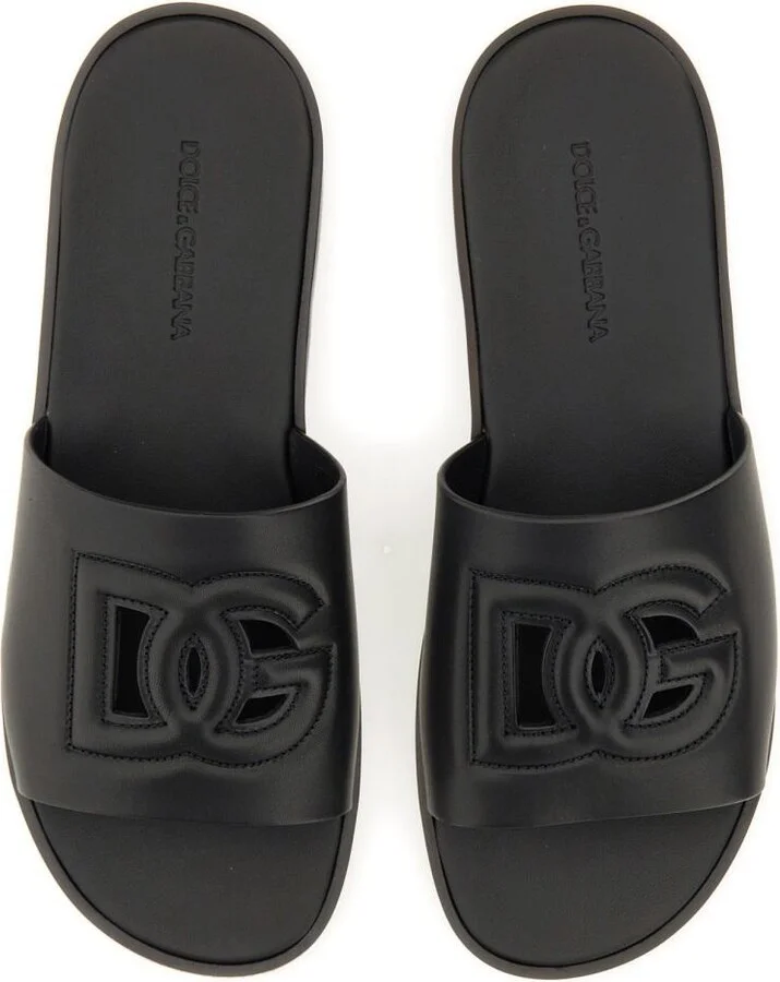 Dolce & Gabbana Sandal With Logo - Image 4