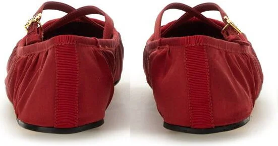 Dolce & Gabbana Satin Ballerina - Image 4