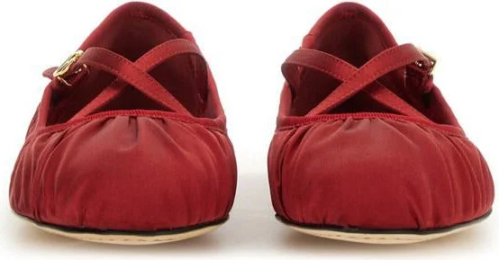 Dolce & Gabbana Satin Ballerina - Image 5