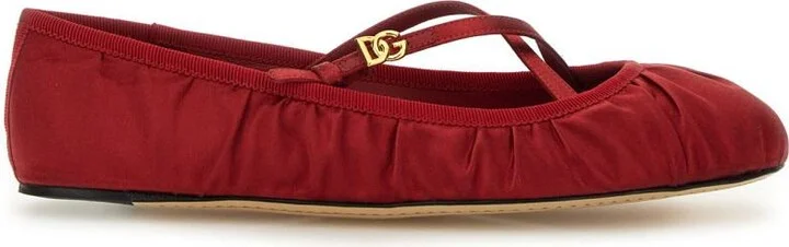 Dolce & Gabbana Satin Ballerina