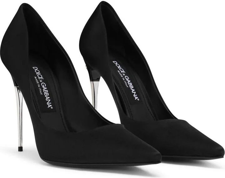 Dolce & Gabbana Satin Décolleté Shoes - Image 2
