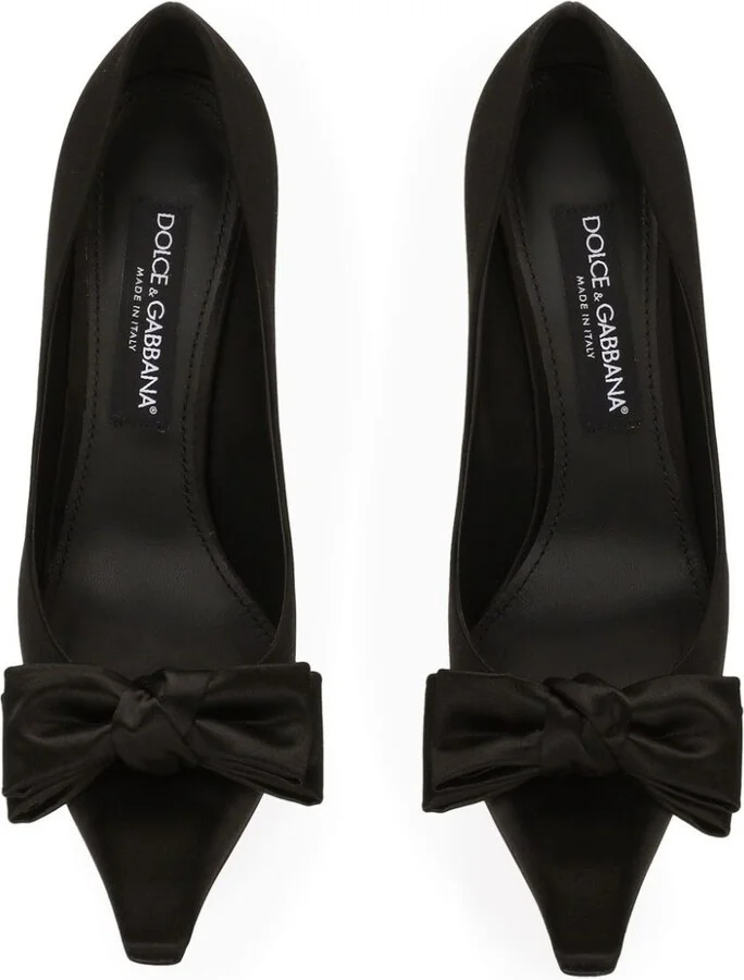 Dolce & Gabbana Satin Pumps - Image 2