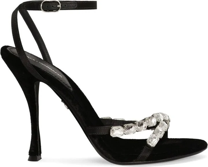 Dolce & Gabbana Satin Sandals