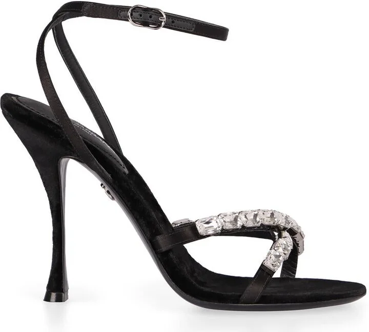 Dolce & Gabbana Satin Sandals