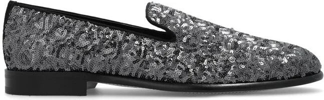 Dolce & Gabbana Sequin Embellished Loafers