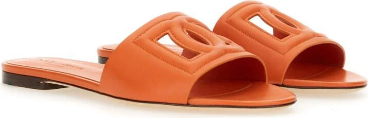Dolce & Gabbana Slide Sandal With Logo - Image 2