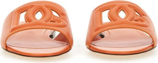 Dolce & Gabbana Slide Sandal With Logo - Image 4