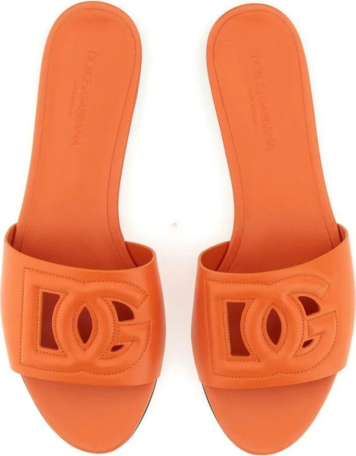 Dolce & Gabbana Slide Sandal With Logo - Image 6
