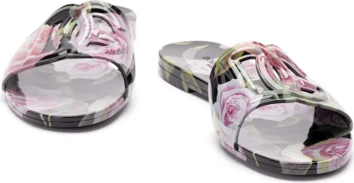 Dolce & Gabbana Slide Sandals With Print - Image 2