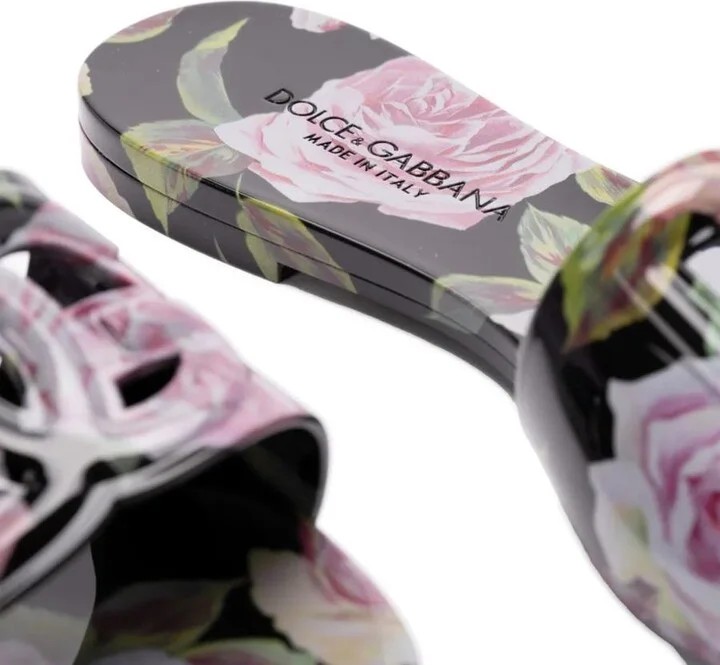 Dolce & Gabbana Slide Sandals With Print - Image 5