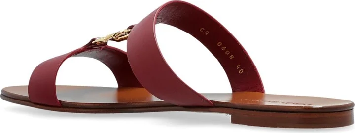 Dolce & Gabbana Slides With A Logo-shaped Appliqué - Image 5