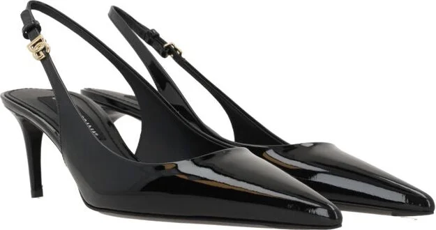 Dolce & Gabbana Slingback In Patent Leather - Image 2