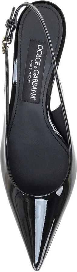 Dolce & Gabbana Slingback In Patent Leather - Image 4
