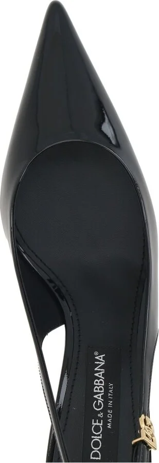 Dolce & Gabbana Slingback In Patent Leather - Image 5