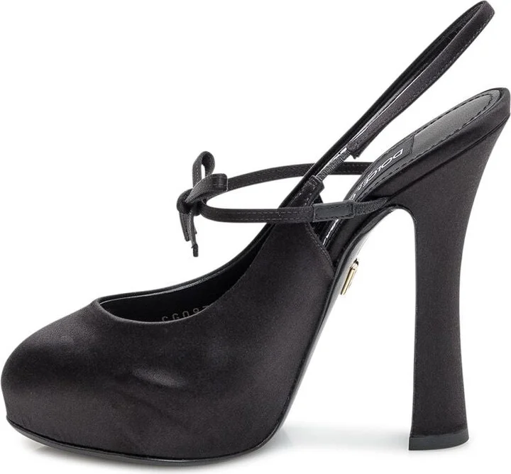 Dolce & Gabbana Slingback Platform - Image 4