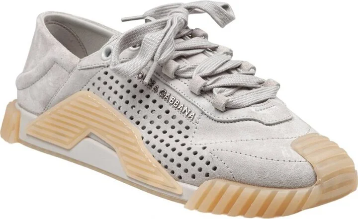 Dolce & Gabbana Sneaker Ns1 Slip-On Is Made Of Suede With Perforations - Image 2