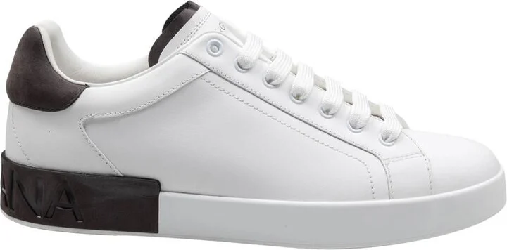 Dolce & Gabbana Sneakers From The Portofino Line In Calfskin