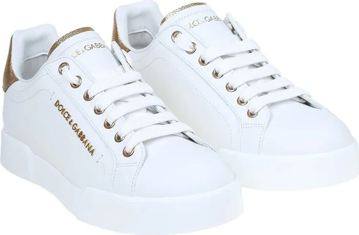 Dolce & Gabbana Sneakers From The Portofino Line In Nappa Leather - Image 2