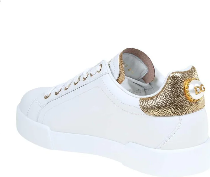 Dolce & Gabbana Sneakers From The Portofino Line In Nappa Leather - Image 4