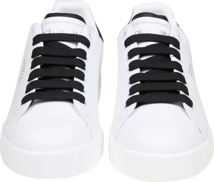Dolce & Gabbana Sneakers From The Portofino Line In Nappa Leather - Image 2