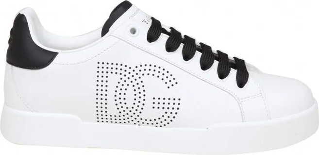 Dolce & Gabbana Sneakers From The Portofino Line In Nappa Leather