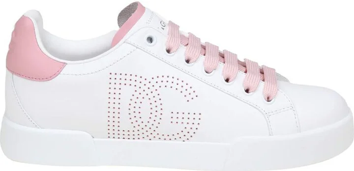 Dolce & Gabbana Sneakers From The Portofino Line In Nappa Leather