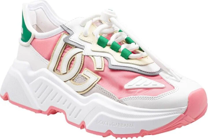Dolce & Gabbana Sneakers In Nylon, Rubberized Calfskin - Image 2