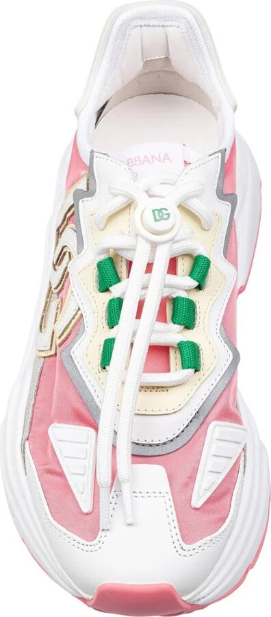 Dolce & Gabbana Sneakers In Nylon, Rubberized Calfskin - Image 3