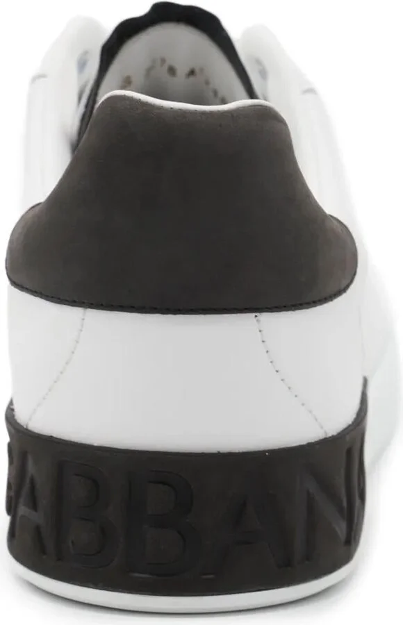Dolce & Gabbana Sneakers With Leather Inserts - Image 4