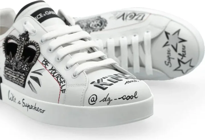 Dolce & Gabbana Sneakers With Logo Application - Image 6