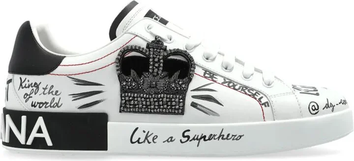 Dolce & Gabbana Sneakers With Logo Application