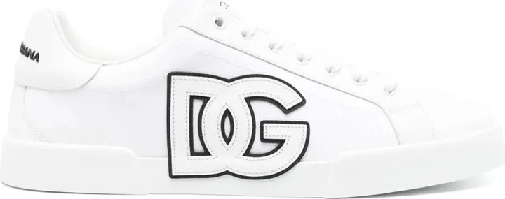 Dolce & Gabbana Sneakers With Logo Appliqué