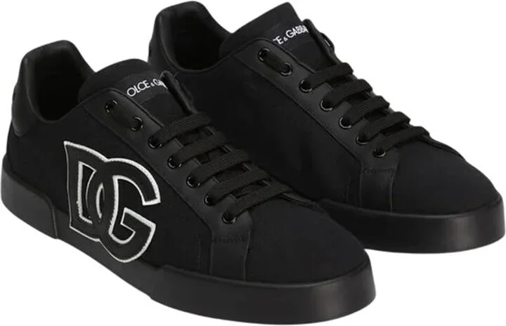 Dolce & Gabbana Sneakers With Logo Plaque - Image 2