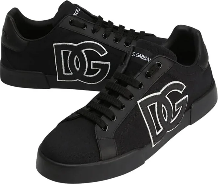 Dolce & Gabbana Sneakers With Logo Plaque - Image 3