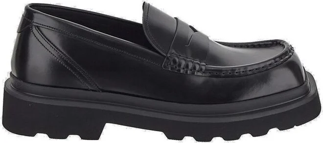Dolce & Gabbana Square Toe Mocassins