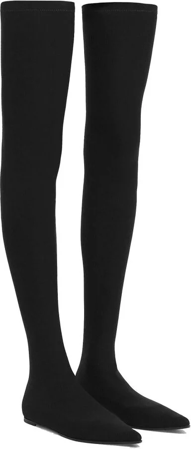 Dolce & Gabbana Stretch Jersey "Cuissard" Boot - Image 2