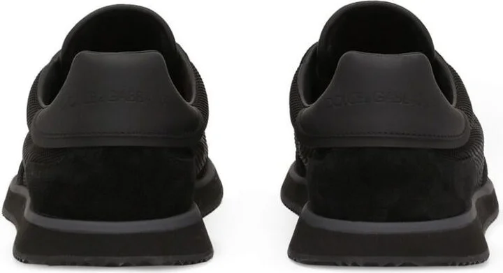 Dolce & Gabbana Suede And Mesh Dg Cushion Sneakers Shoes - Image 3