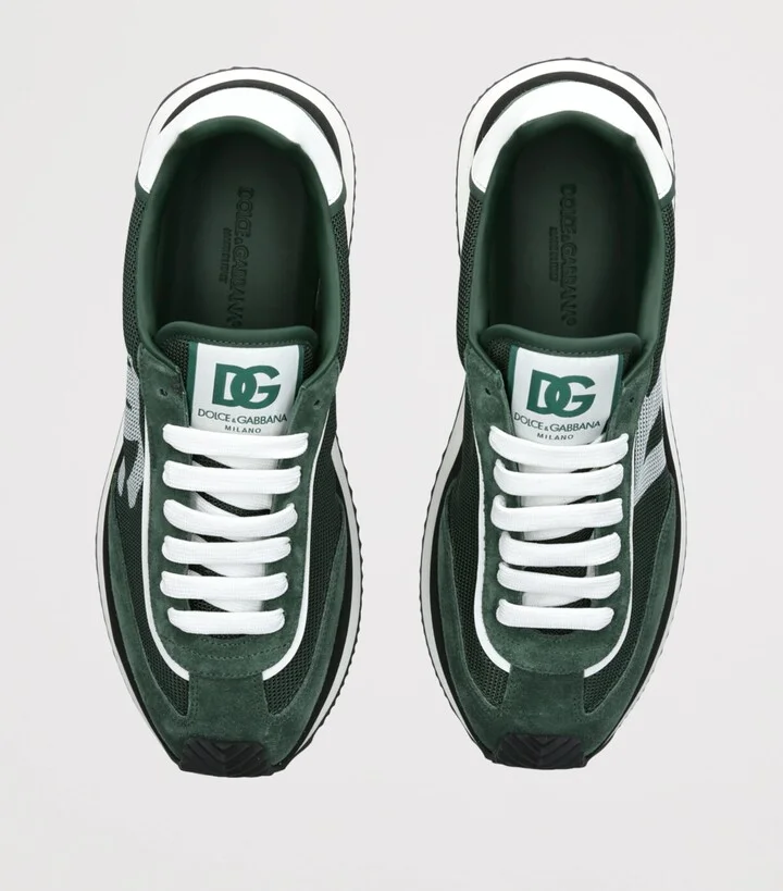 Dolce & Gabbana Suede Aria Sneakers - Image 4