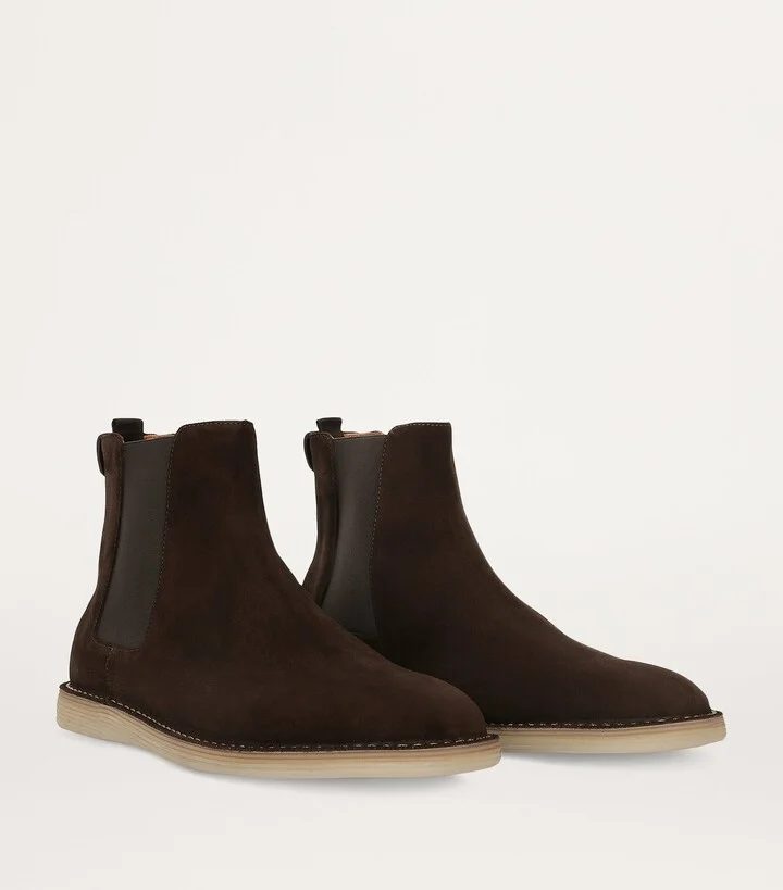 Dolce & Gabbana Suede Chelsea Boots - Image 3