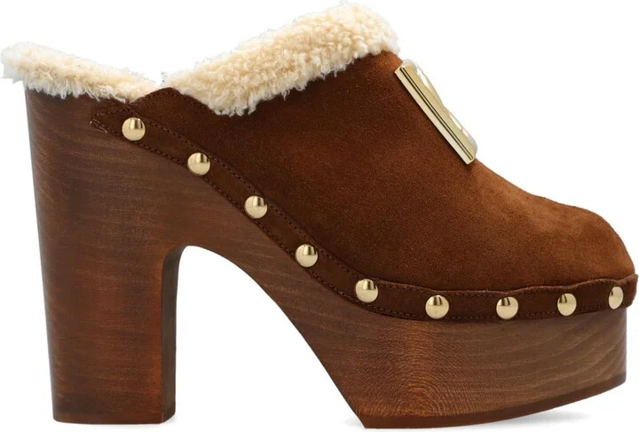 Dolce & Gabbana Suede Clogs