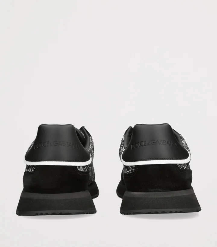 Dolce & Gabbana Suede Dg Cushion Sneakers - Image 2