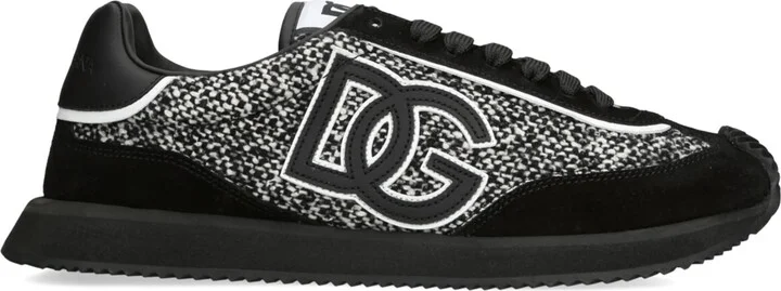 Dolce & Gabbana Suede Dg Cushion Sneakers