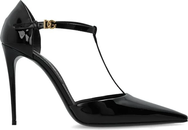 Dolce & Gabbana T-Bar Pointed Toe Pumps