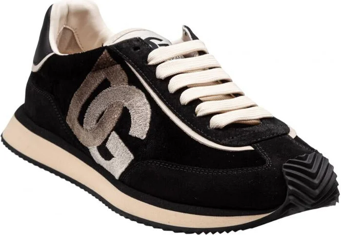 Dolce & Gabbana Velvet And Suede Sneakers - Image 2