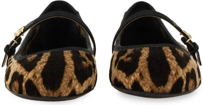 Dolce & Gabbana Velvet Ballerina - Image 4
